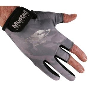 Mustad S Beden Sun Gloves UV Korumalı Balıkçı Eldiveni