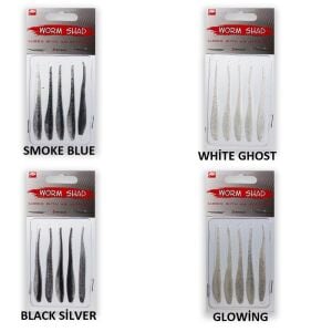 Remixon Worm Shad 7.5cm 1.4gr LRF Silikon Yem (5 adet)