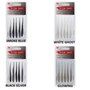 Remixon Worm Shad 7.5cm 1.4gr LRF Silikon Yem (5 adet)