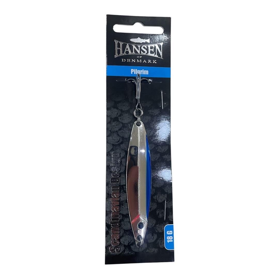 Hansen Pilgrim 7.8cm 18gr Silver Blue Kaşık