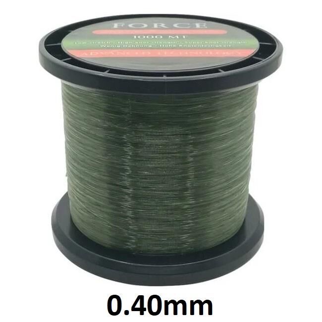 Effe Force 1000m 0.40mm Monofilament Bobin Misina Yeşil