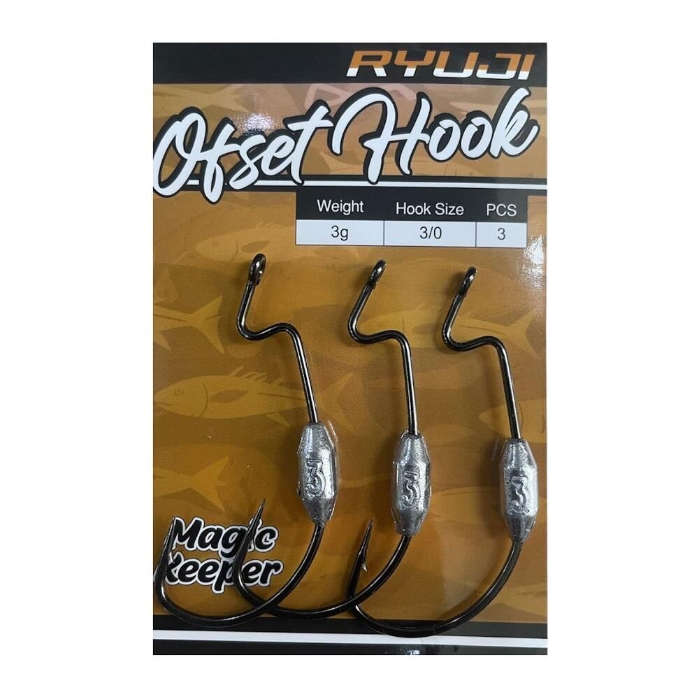 Ryuji Kurşunlu Ofset İğne 3gr No:3/0 3 Adet