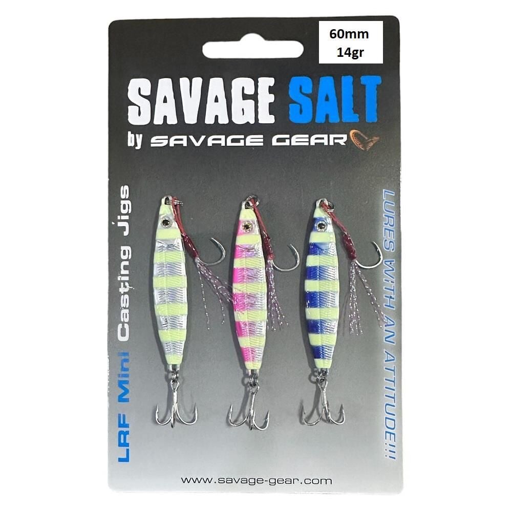 Savage Gear 14gr Psycho Sprat Lrf Jig 3 Adet Turkish Zebra Mix