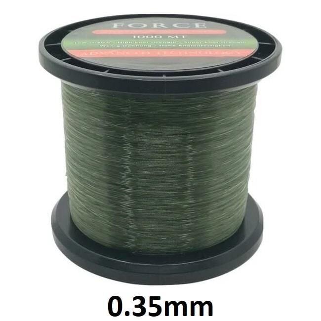 Effe Force 1000m 0.35mm Monofilament Bobin Misina Yeşil