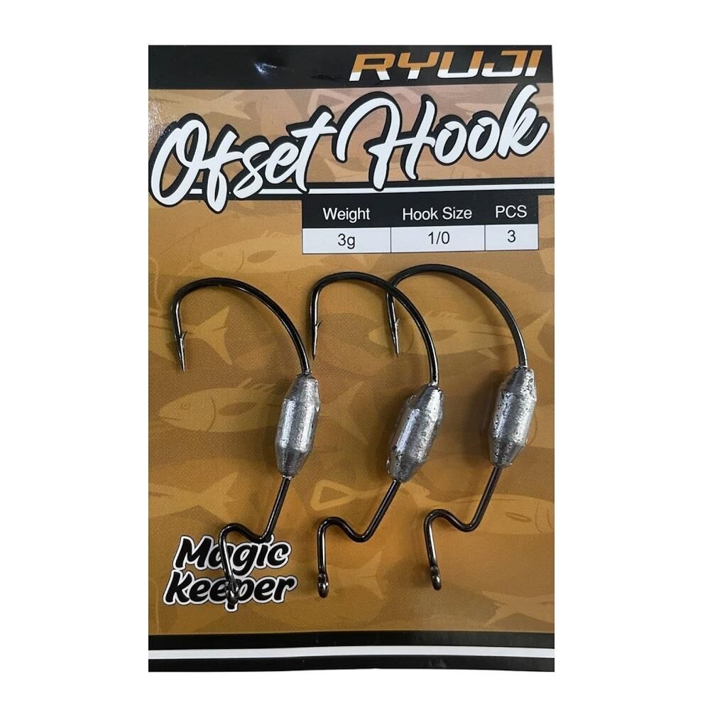 Ryuji Kurşunlu Ofset İğne 3gr No:1/0 3 Adet