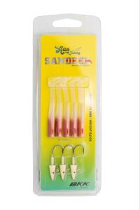 Hanfish Sandeel 80mm 8cm 5.2gr LRF Silikon Yem Seti (3+5) SL812 Chinu Bait