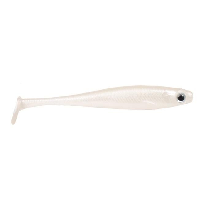 Ryuji Mister Shad 10cm 7gr Silikon Yem Silver White UV