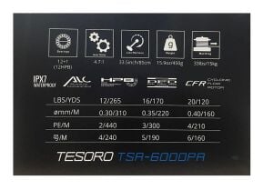 Okuma Tesoro TSR-6000PA 12+1BB Olta Makinesi