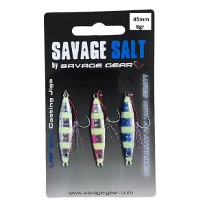 Savage Gear 8gr Psycho Sprat Lrf Jig 3 Adet Turkish Zebra Mix