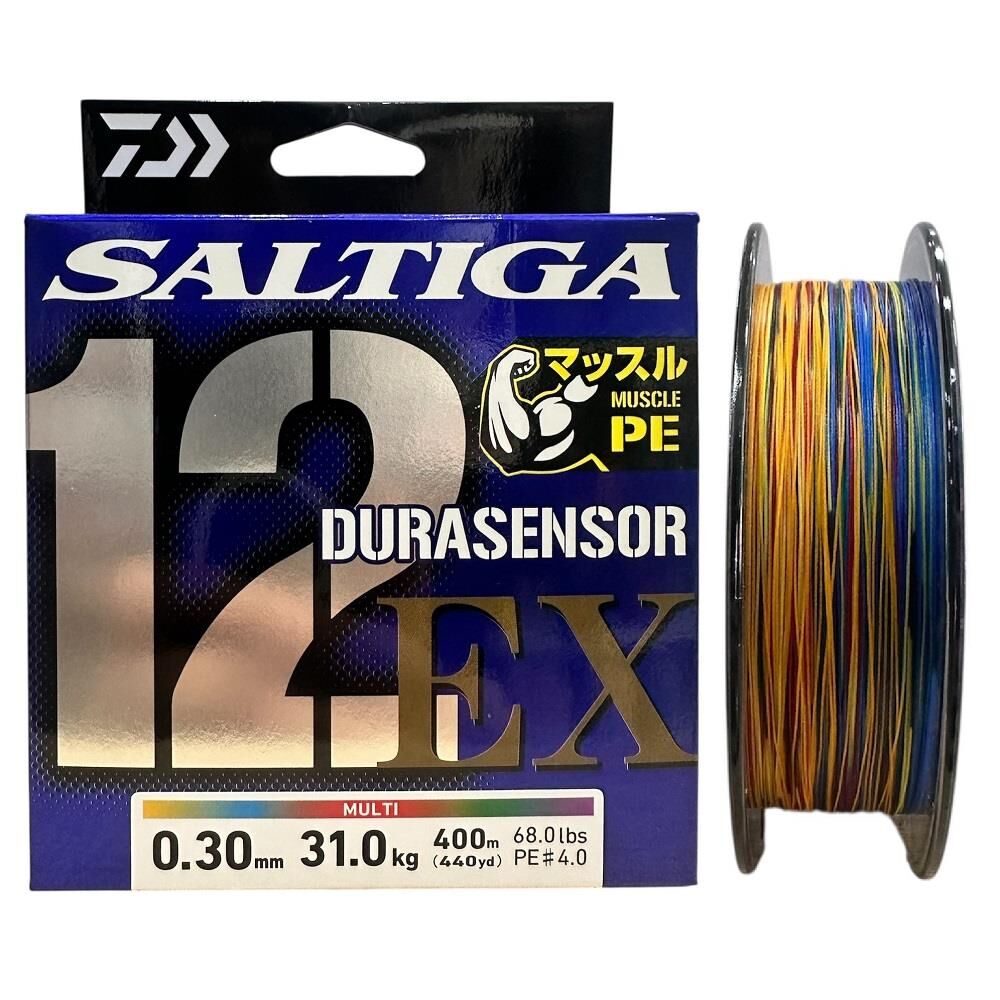 Daiwa Saltiga Dura 12 Braid 4.0PE 0.30mm 400m Multi Color İp Misina