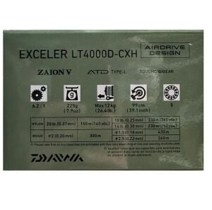 Daiwa Exceler 23 LT 4000 DCXH Spin Olta Makinesi