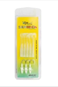 Hanfish Sandeel 80mm 8cm 5.2gr LRF Silikon Yem Seti (3+5) SL806 Glow