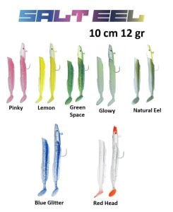 Fujin Salt Eel 10cm 12gr x2 Silikon Yem