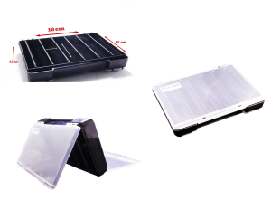 Fujin Tackle Box Çift Taraflı Maket Balık Kutusu FTB104DS