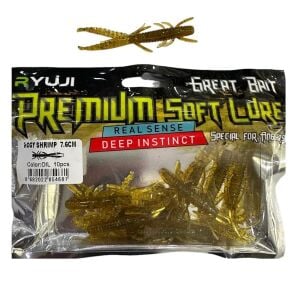 Ryuji Hogy Shrimp 7.6cm 1.9gr Silikon Karides 10 Adet Oil