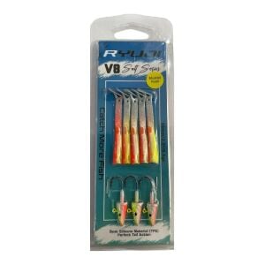 Ryuji V8 8cm 5.5gr Silikon Yem (3+5) Lemon Back UV