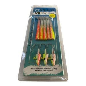 Ryuji V8 8cm 5.5gr Silikon Yem (3+5) Lemon Back UV