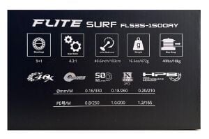 Okuma Flite Surf FLS35-1500AY Gunsmoke Surf Olta Makinesi