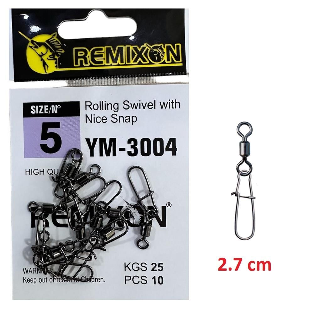 Remixon YM-3004 No:5 Klipsli Fırdöndü (10 adet)