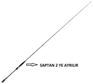 Okuma Magda 198cm 220gr MA-S-662MH 2 Parça Slow Jig Kamışı