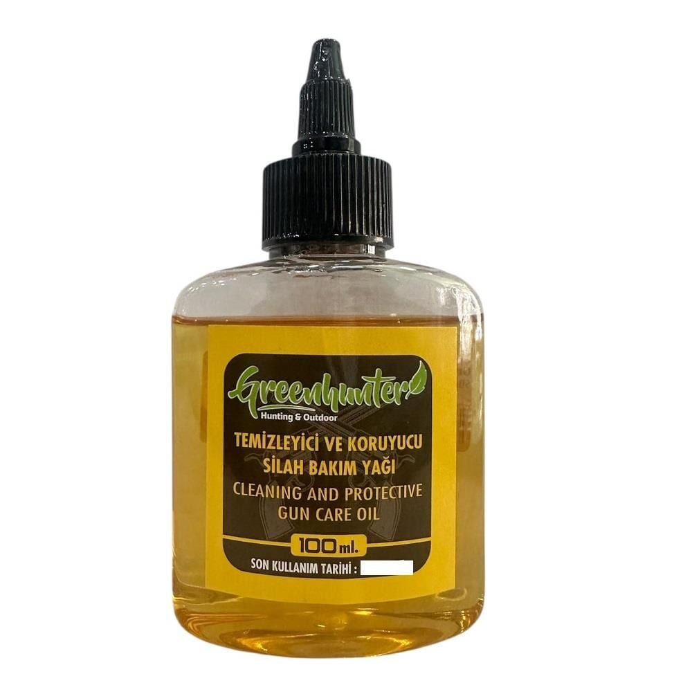 GreenHunter Temizleyici ve Koruyucu Silah Bakım Yağı 100ml
