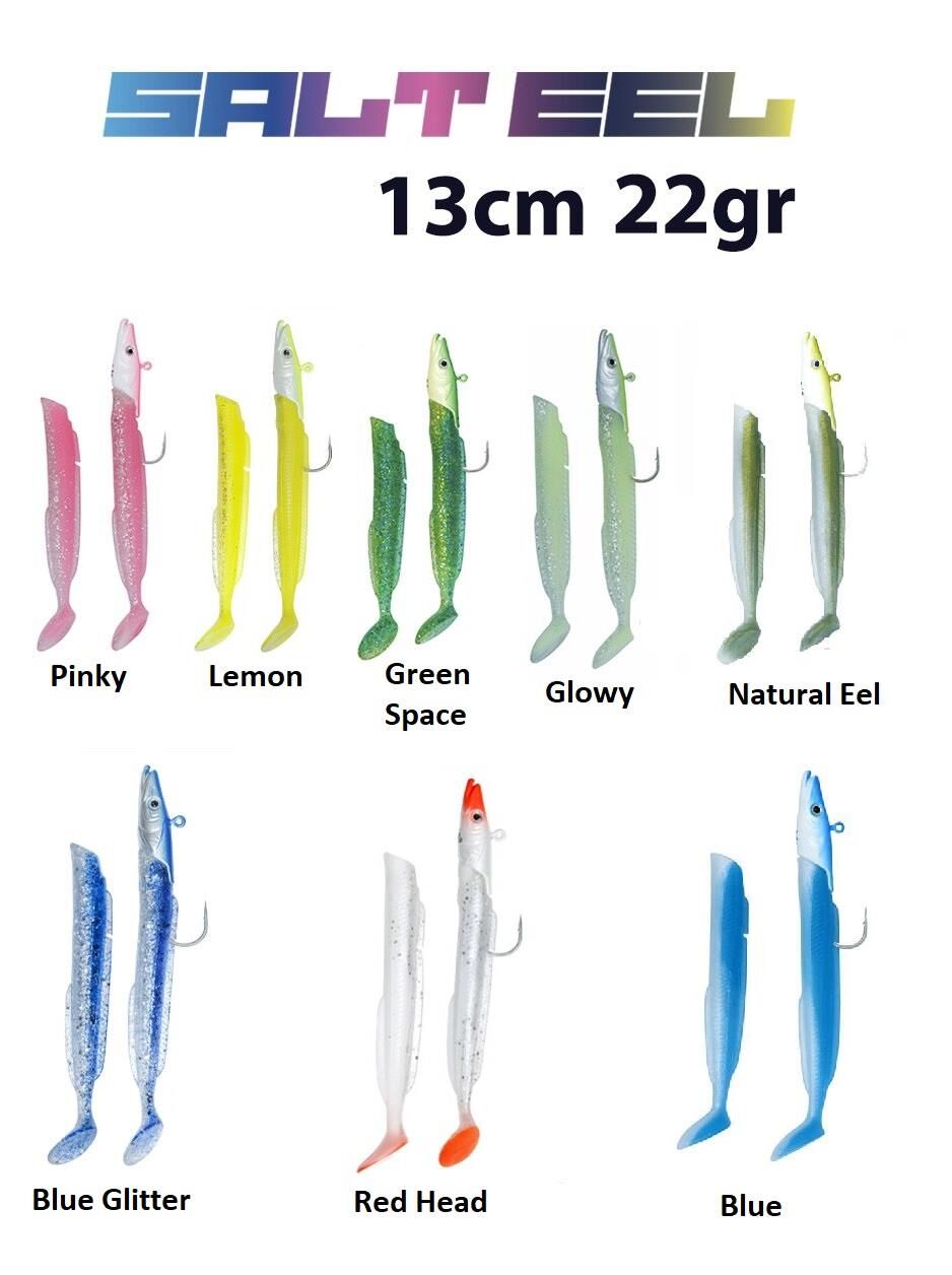 Fujin Salt Eel 13cm 22gr x2 Silikon Yem