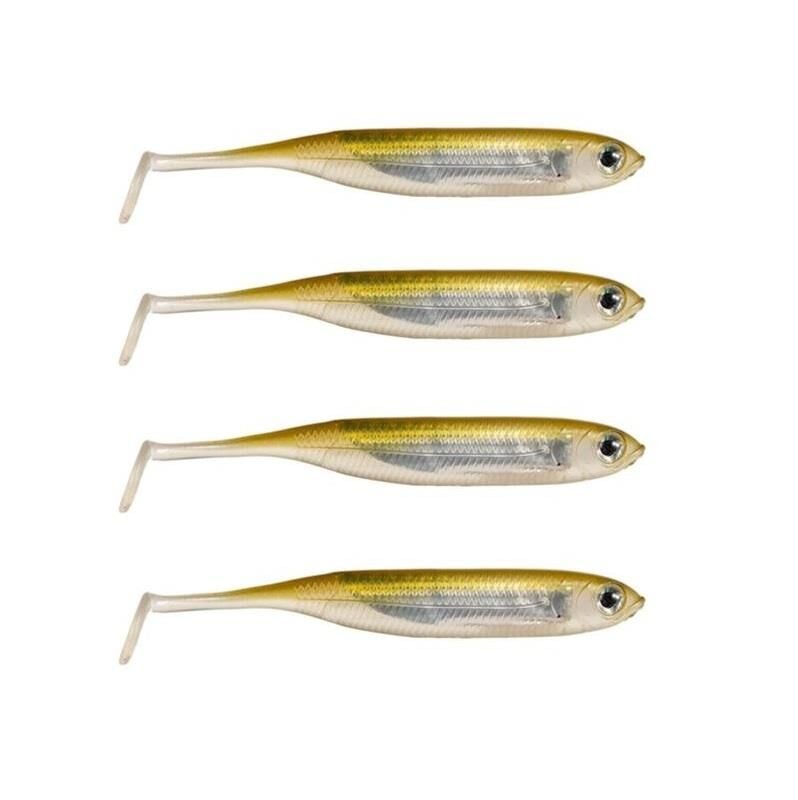 Ryuji Real Fish 10cm 4.5gr Silikon Yem 4 Adet Flash