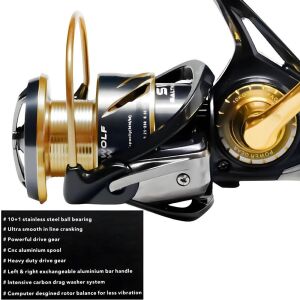 Ryuji Seawolf 4000 SW 10+1BB Jig Olta Makinesi