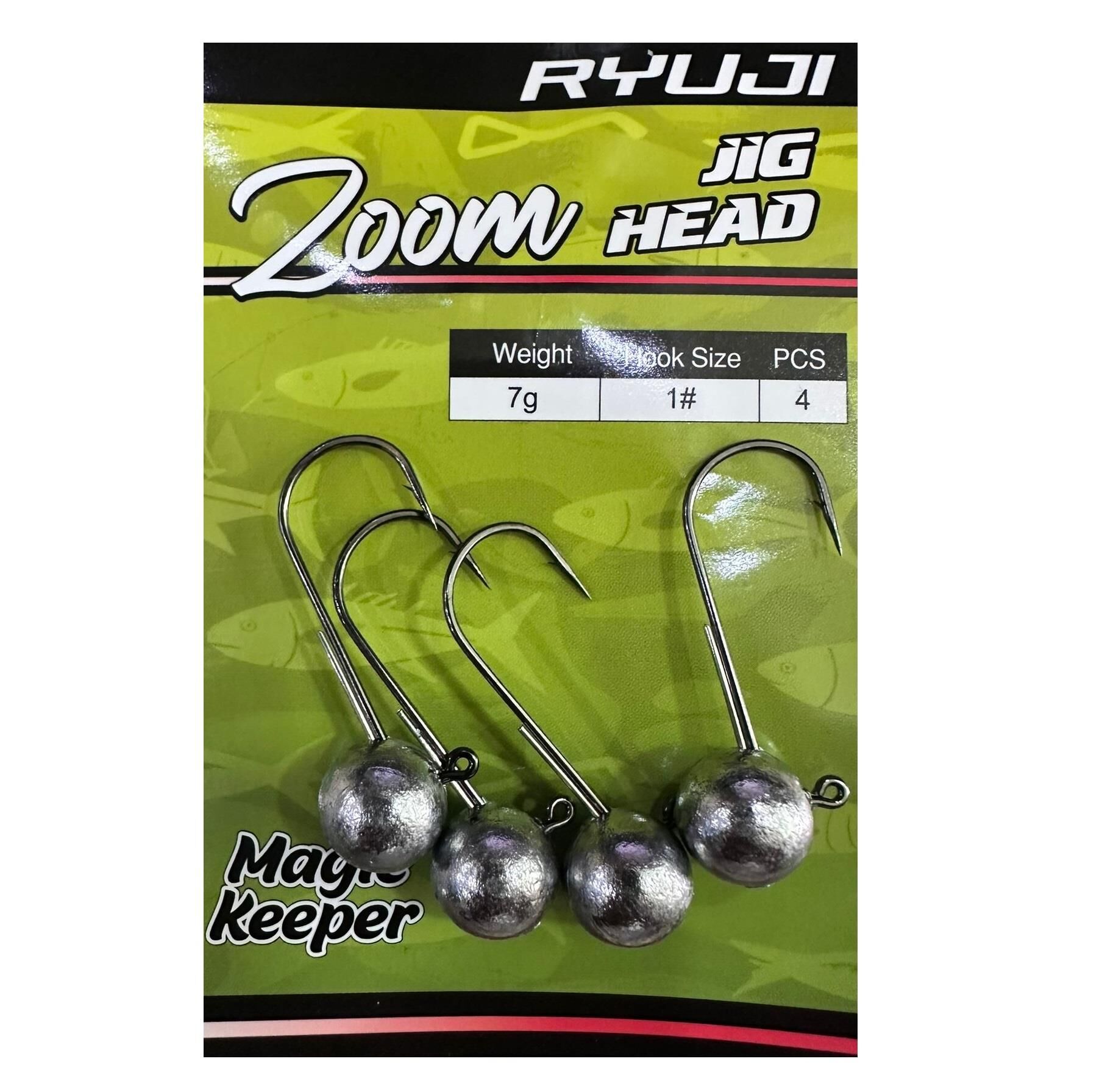 Ryuji Zoom 7gr İğne No:1 Çentiksiz Zoka Jighead 4 Adet