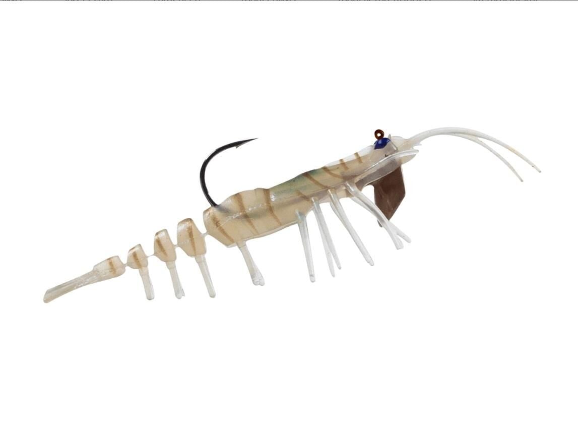 Hanfish Teke Shrimp 55mm 5.5cm 3.8gr Silikon Karides TKJ106 Natural Shrimp