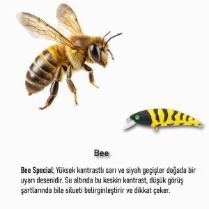Hanfish Zıpır KG 50mm 4.5gr Maket Balık SPK92 Arı