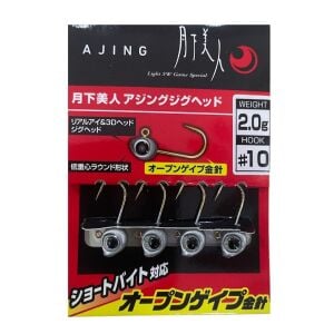 Daiwa Gekkabijin Ajing Jig Head 10 No İğne 2gr 4 Adet