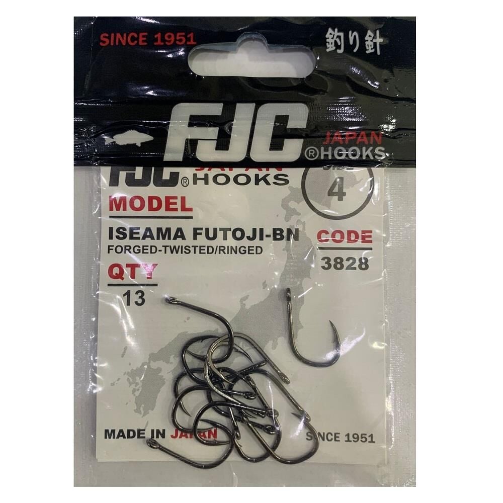 FJC 3828 No:4 Isema Futoji Black Nikel Olta İğnesi 13 Adet