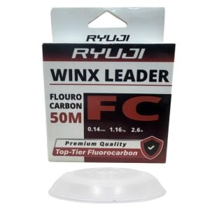 Ryuji WinX FC 50mt 0.14mm %100 Fluorocarbon Leader Misina