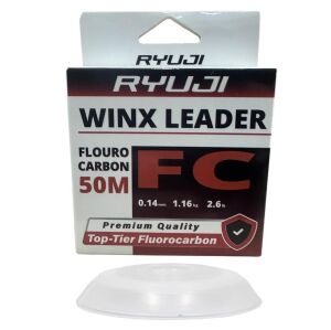 Ryuji WinX FC 50mt 0.14mm %100 Fluorocarbon Leader Misina
