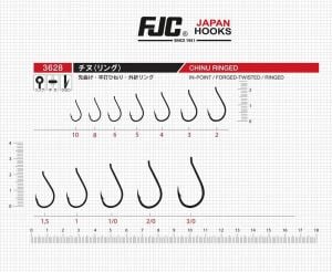 FJC 3628 No:1 Chinu Black Nikel Olta İğnesi 10 Adet