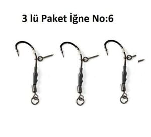 Extra Carp Rig 777P No:6 (3 adet)