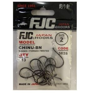 FJC 3628 No:2 Chinu Black Nikel Olta İğnesi 13 Adet