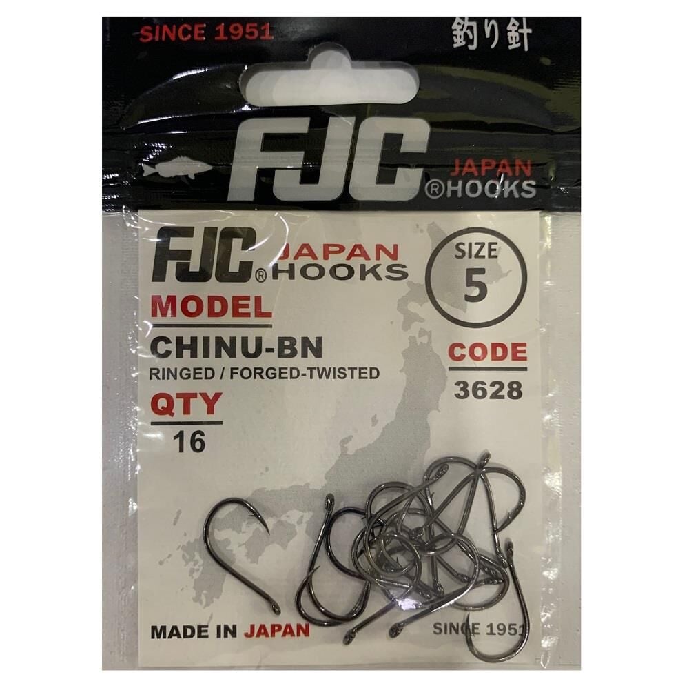 FJC 3628 No:5 Chinu Black Nikel Olta İğnesi 16 Adet