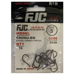 FJC 3628 No:5 Chinu Black Nikel Olta İğnesi 16 Adet