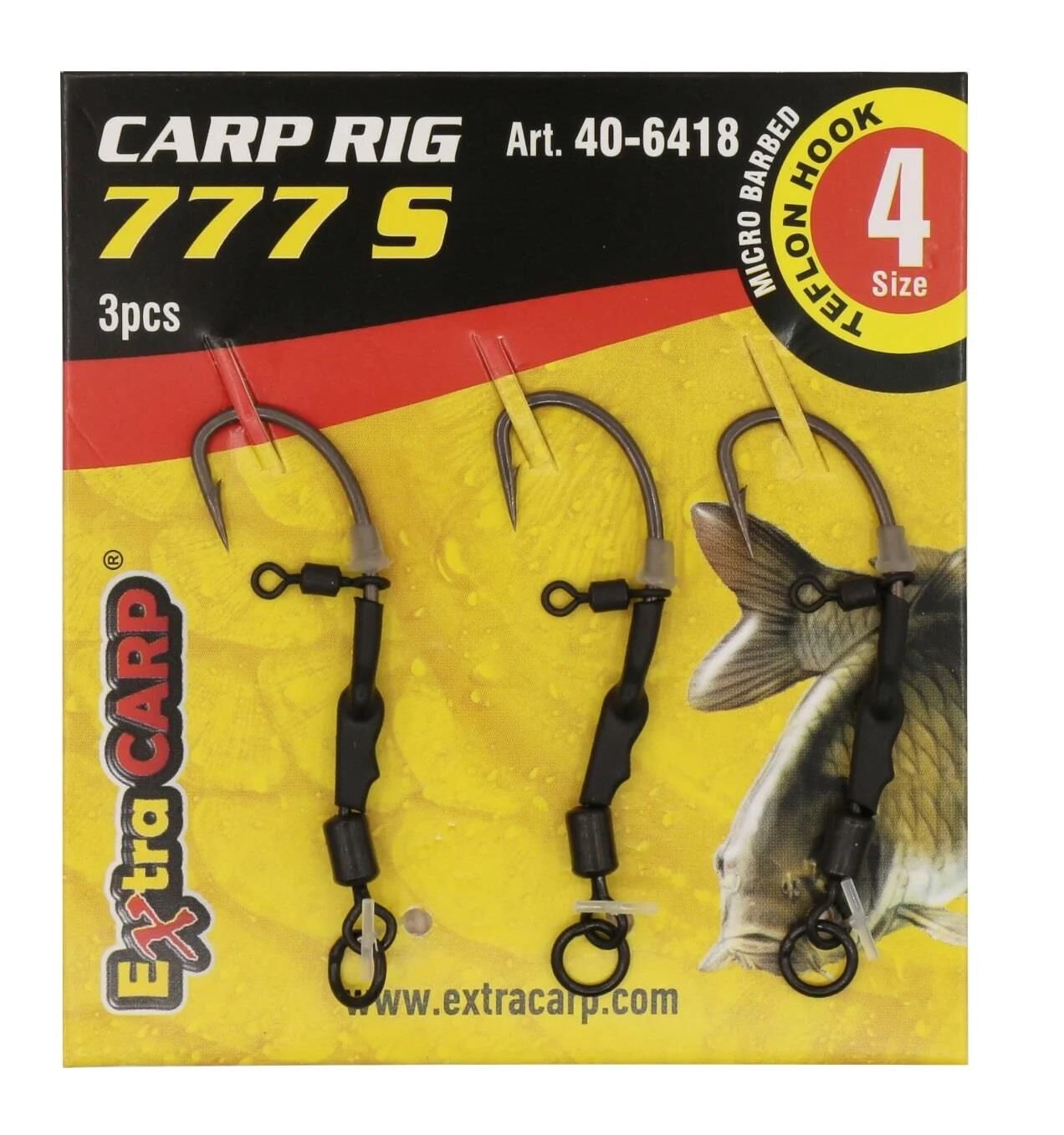 Extra Carp Rig 777 S No:4 (3 adet)