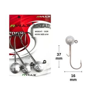 Ryuji 12gr İğne No:4/0 Zoka Jighead (3 Adet)