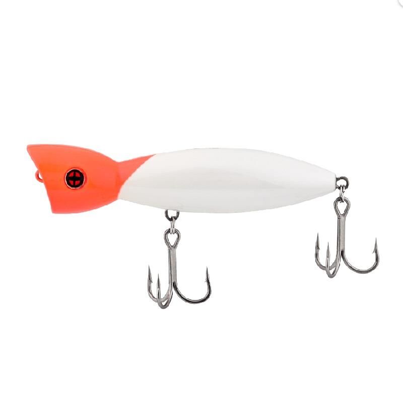 Fujin La-Nina 10cm 24gr Maket Balık Su Üstü Popper 163 UV Red Head
