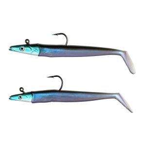 Fujin Zand Eel 11cm 7gr-14gr 2 li Silikon Balık Dark Blue