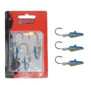 Captain 6457 Jighead Ultimate Sardine 3 lü Paket 15gr Color:7