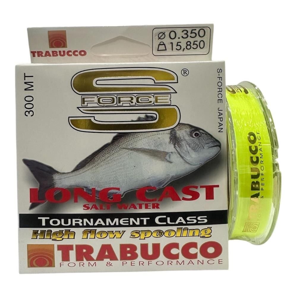 Trabucco S-Force Long Cast 300 mt 0.35mm Surf Olta Misinası