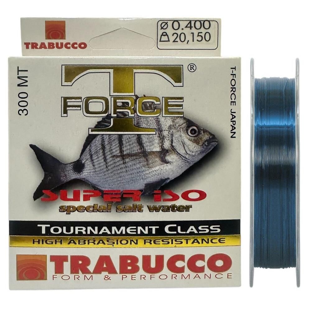 Trabucco T-Force Super İso 300 mt 0.40mm Surf Olta Misinası