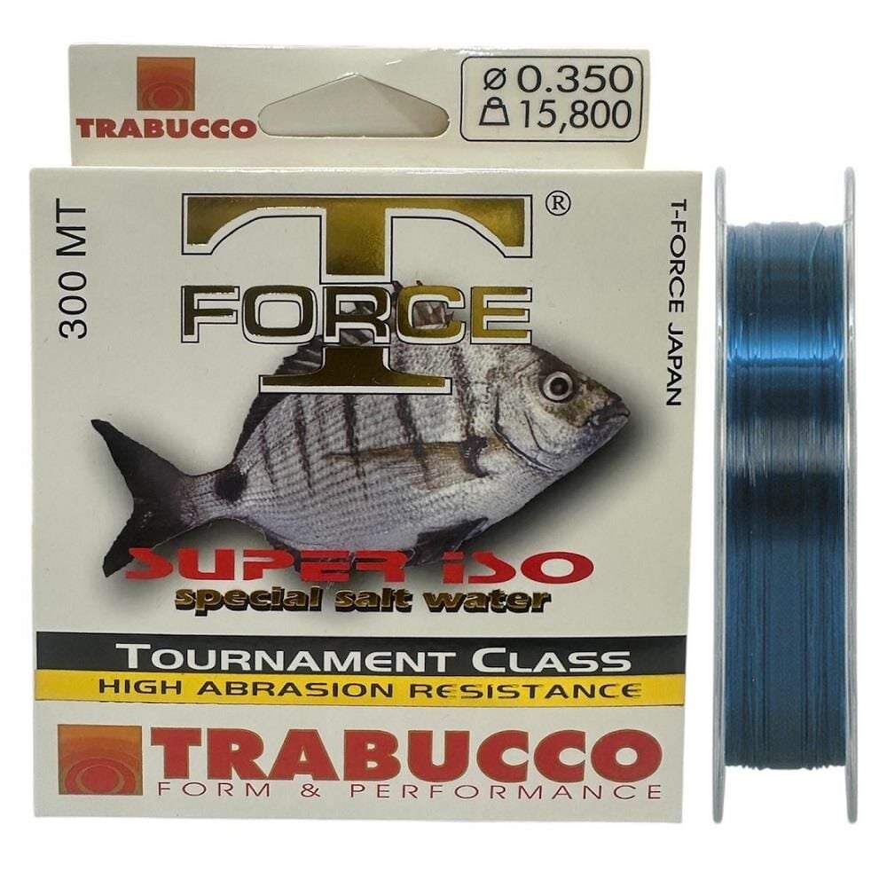Trabucco T-Force Super İso 300 mt 0.35mm Surf Olta Misinası