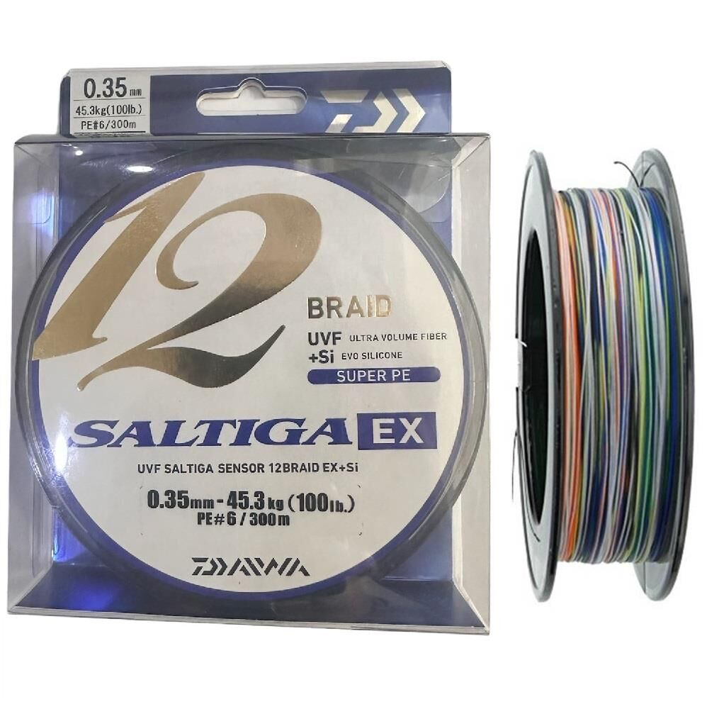 saltiga braided fishing line Daiwa JDM Slow Jigging Daiwa Saltiga Boat Braided Fishing Line has become extremely popular for guys wanting something better than standard Spectra Daiwa Saltiga PE Braid 200M