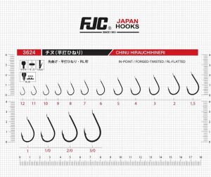 FJC 3624 No:2 Chinu Black Nikel Olta İğnesi 15 Adet